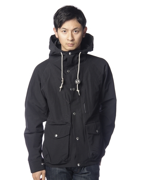 BEAUTY&YOUTH UNITED ARROWS(ビューティーアンドユースユナイテッドアローズ)の「BY グログラン マウンテンパーカ ◆(マウンテンパーカー・メンズ・ブラック/レッド・MEDIUM/LARGE/SMALL)」の1枚目の写真