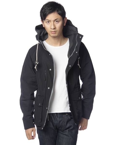 BEAUTY&YOUTH UNITED ARROWS(ビューティーアンドユースユナイテッドアローズ)の「BY グログラン マウンテンパーカ ◆(マウンテンパーカー・メンズ・ブラック/レッド・MEDIUM/LARGE/SMALL)」の5枚目の写真