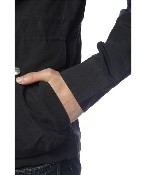 BEAUTY&YOUTH UNITED ARROWS(ビューティーアンドユースユナイテッドアローズ)の「BY グログラン マウンテンパーカ ◆(マウンテンパーカー・メンズ・ブラック/レッド・MEDIUM/LARGE/SMALL)」の7枚目の写真