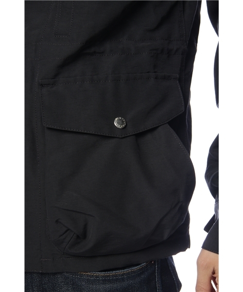 BEAUTY&YOUTH UNITED ARROWS(ビューティーアンドユースユナイテッドアローズ)の「BY グログラン マウンテンパーカ ◆(マウンテンパーカー・メンズ・ブラック/レッド・MEDIUM/LARGE/SMALL)」の8枚目の写真