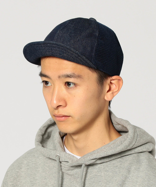 Mighty Shine（マイティシャイン）の「Mighty Shine × BEAMS / 別注 ブリッジ メッシュ キャップ（キャップ・メンズ・ブラック/インディゴブルー・ONE SIZE）」の17枚目の写真