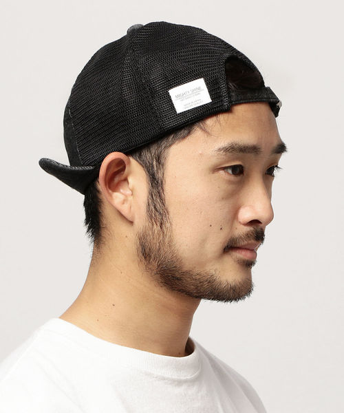 Mighty Shine（マイティシャイン）の「Mighty Shine × BEAMS / 別注 ブリッジ メッシュ キャップ（キャップ・メンズ・ブラック/インディゴブルー・ONE SIZE）」の8枚目の写真