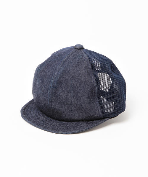 Mighty Shine（マイティシャイン）の「Mighty Shine × BEAMS / 別注 ブリッジ メッシュ キャップ（キャップ・メンズ・ブラック/インディゴブルー・ONE SIZE）」の9枚目の写真