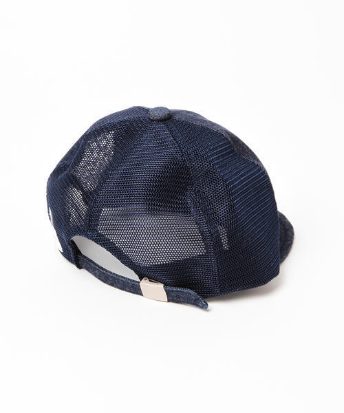 Mighty Shine（マイティシャイン）の「Mighty Shine × BEAMS / 別注 ブリッジ メッシュ キャップ（キャップ・メンズ・ブラック/インディゴブルー・ONE SIZE）」の10枚目の写真
