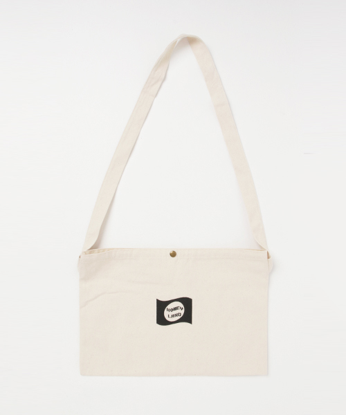 ROOPTOKYO(ループトウキョウ)の「Homeyland/ホーミーランド CANVAS SACOCHE(ショルダーバッグ・メンズ・ナチュラル・FREE)」の4枚目の写真