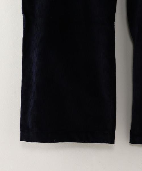 E.TAUTZ CORDUROY TROUSERS コーデュロイパンツネイビー E.TAUTZ CORDUROY TROUSERS コーデュロイパンツネイビー ルーズ