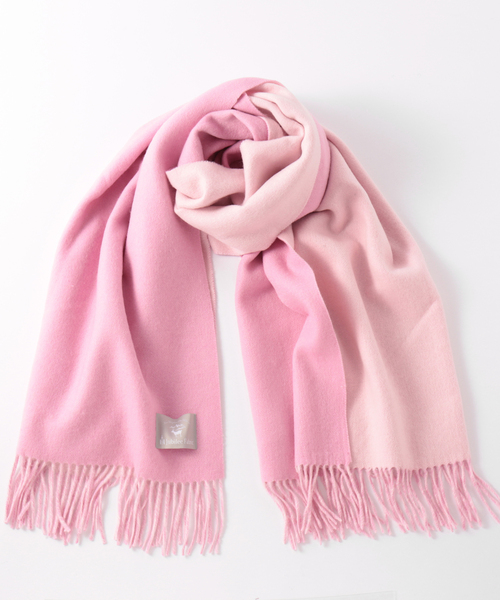 【セール】子羊のウール リバーシブル大判ストール（ストール/ショール）｜Jubilee Fabric（ジュビリーファブリック）