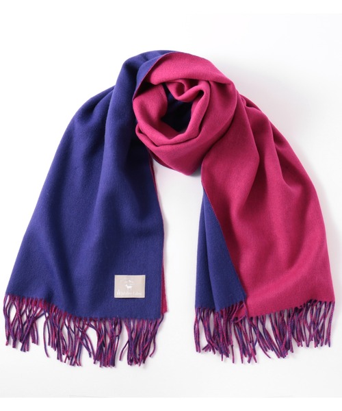 【セール】子羊のウール リバーシブル大判ストール（ストール/ショール）｜Jubilee Fabric（ジュビリーファブリック）