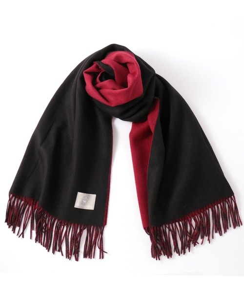 【セール】子羊のウール リバーシブル大判ストール（ストール/ショール）｜Jubilee Fabric（ジュビリーファブリック）