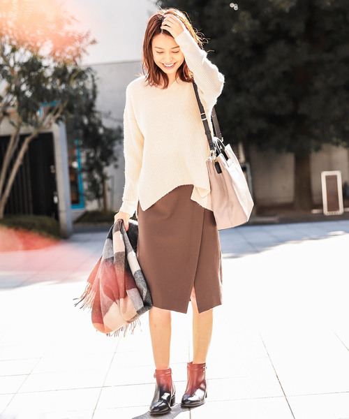 RIVE DROITE（リヴドロワ）の「スクエアクリ手シュリンクBAG（ハンドバッグ・レディース・サックスブルー/モカ・FREE）」の13枚目の写真