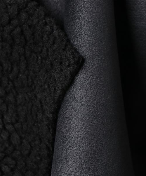 SLY(スライ)の「FAUX MOUTON OVER JK(その他アウター・レディース・ブラック/グレー/オレンジ系その他・1/2)」の8枚目の写真