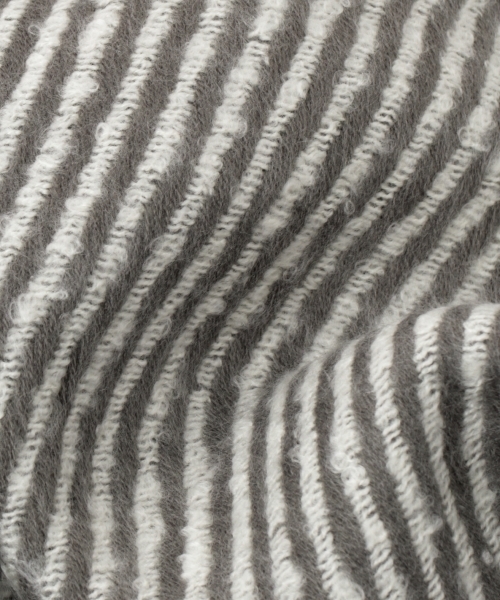 RAGEBLUE(レイジブルー)の「ショールマフラー/774539(マフラー・メンズ・ブラック/グレー・FREE)」の7枚目の写真