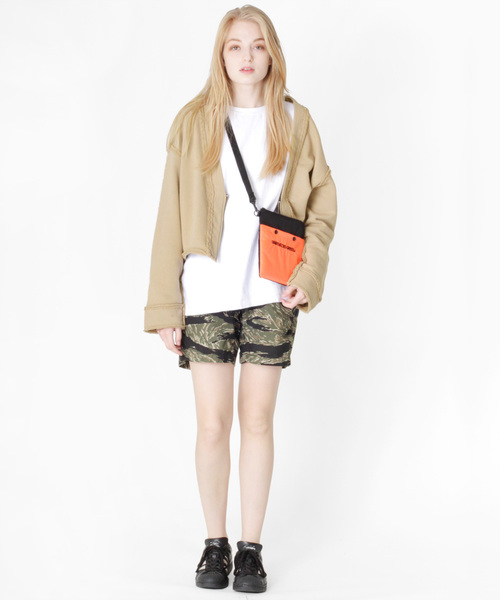 RNA（アールエヌエー）の「M0843 カットオフシームZIPカーディガン（カーディガン/ボレロ・レディース・ベージュ/イエロー/ブラック・MEDIUM）」の14枚目の写真