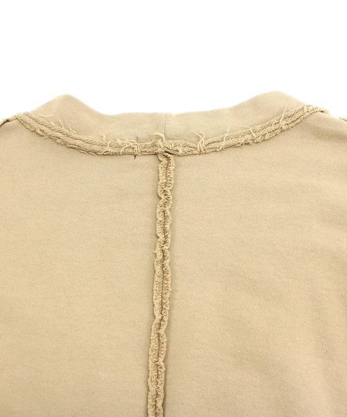 RNA（アールエヌエー）の「M0843 カットオフシームZIPカーディガン（カーディガン/ボレロ・レディース・ベージュ/イエロー/ブラック・MEDIUM）」の6枚目の写真