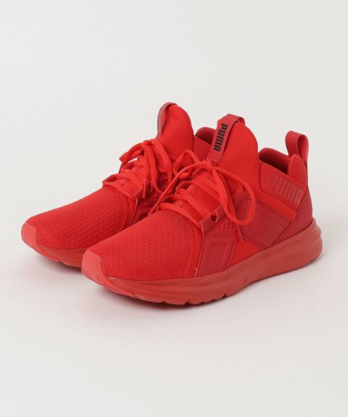 PUMA(プーマ)の「エンゾ(スニーカー・メンズ・レッド/ブラック/グレー・26.5cm/25.0cm/26.0cm/25.5cm/27.5cm/28.0cm/28.5cm/27.0cm/29.0cm)」の3枚目の写真