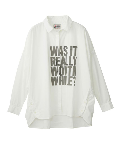 HYSTERIC GLAMOUR（ヒステリックグラマー）の「WAS IT REALLY WORTH 
