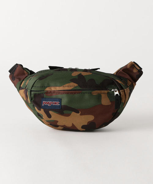 JANSPORT（ジャンスポーツ）の「◆JAN SPORTフィフスアベニュー（ボディバッグ/ウエストポーチ・キッズ・ブラック/オリーブ/ロイヤルブルー/ダークグリーン/コバルトブルー/ピンク/ライトピンク・FREE）」の2枚目の写真