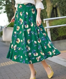 Andemiu | フラワーサーキュラースカート790799(スカート)