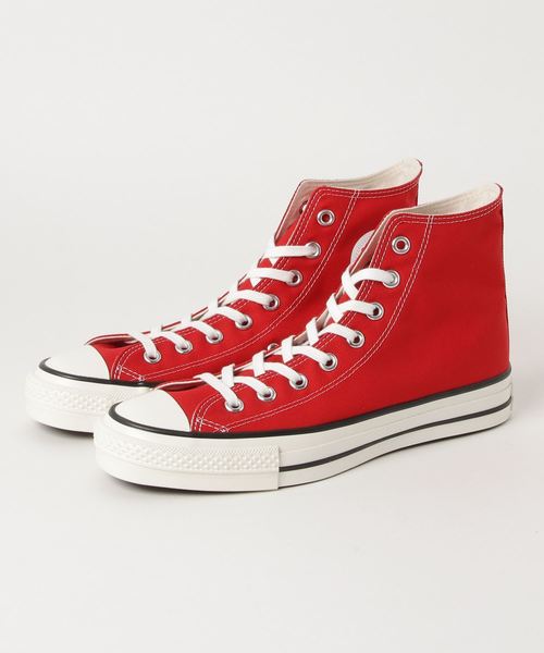 CONVERSE(コンバース)の「【CONVERSE】CANVAS ALLSTAR J HI(スニーカー・メンズ・レッド/ホワイト・41/42/41.5/43/42.5)」の1枚目の写真