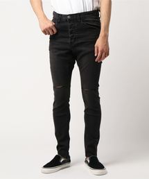 Right-on | 【OneTeaspoon】ダメージ加工膝カットデニムパンツ    (デニムパンツ)