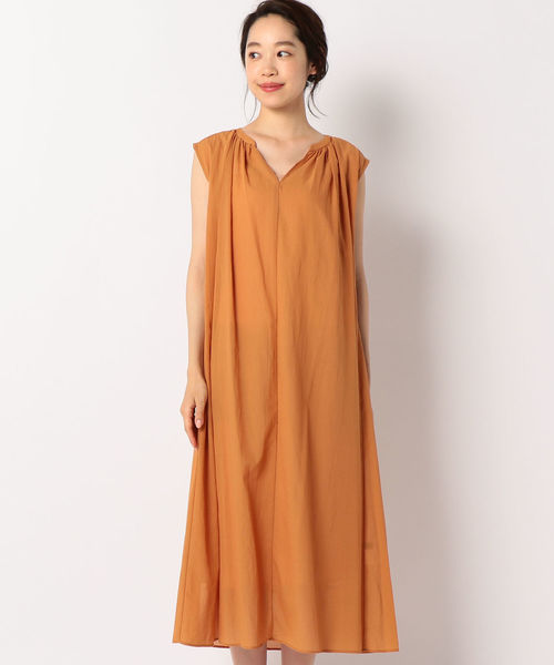 SHIPS（シップス）の「ノースリーブワンピース（ワンピース・レディース・ブラック/オレンジ/オリーブ/ブルー・ONE SIZE）」の8枚目の写真