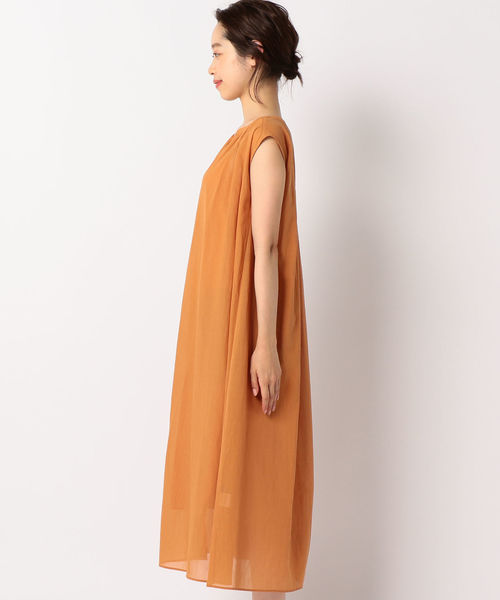 SHIPS（シップス）の「ノースリーブワンピース（ワンピース・レディース・ブラック/オレンジ/オリーブ/ブルー・ONE SIZE）」の9枚目の写真