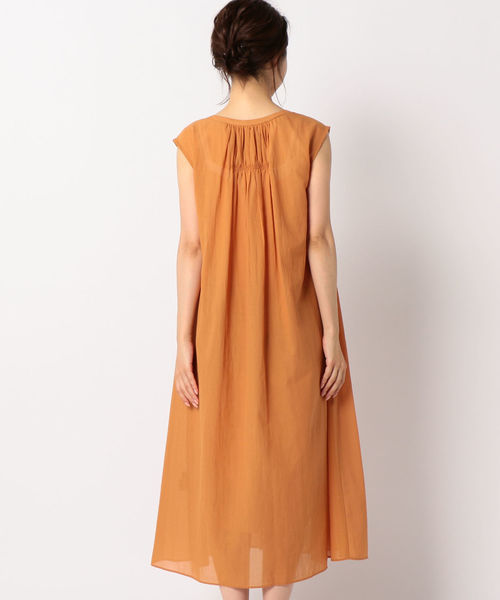 SHIPS（シップス）の「ノースリーブワンピース（ワンピース・レディース・ブラック/オレンジ/オリーブ/ブルー・ONE SIZE）」の10枚目の写真