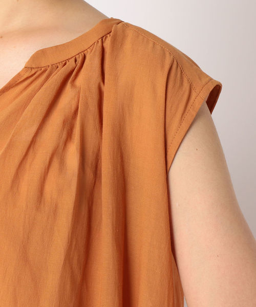 SHIPS（シップス）の「ノースリーブワンピース（ワンピース・レディース・ブラック/オレンジ/オリーブ/ブルー・ONE SIZE）」の13枚目の写真