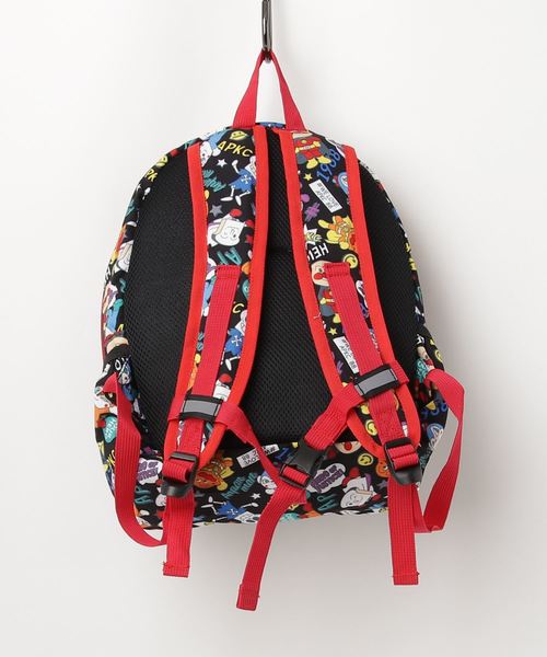 ANPANMAN KIDS COLLECTION（アンパンマンキッズコレクション）の「【アンパンマン】WOW!総柄リュックL（バックパック/リュック・キッズ・ブラック/ピンク・FREE）」の4枚目の写真