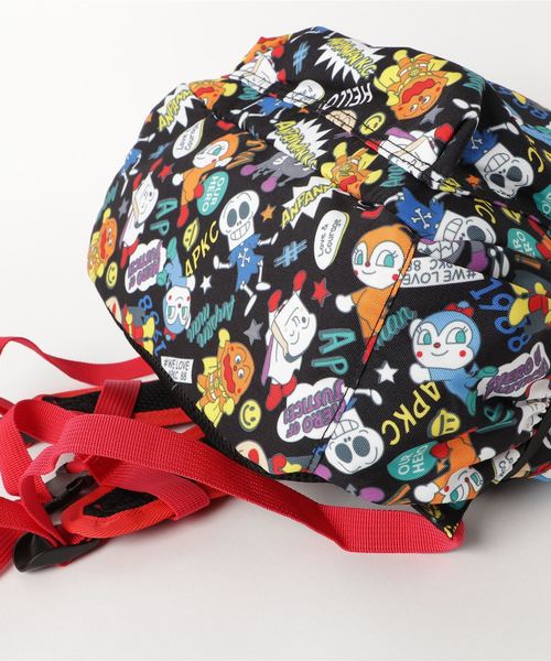 ANPANMAN KIDS COLLECTION（アンパンマンキッズコレクション）の「【アンパンマン】WOW!総柄リュックL（バックパック/リュック・キッズ・ブラック/ピンク・FREE）」の3枚目の写真