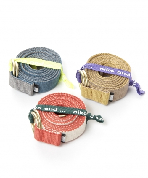 niko and...（ニコアンド）の「オリジナルバイカラーベルト（ベルト・レディース・グレー/オレンジ/マスタード・0）」の4枚目の写真