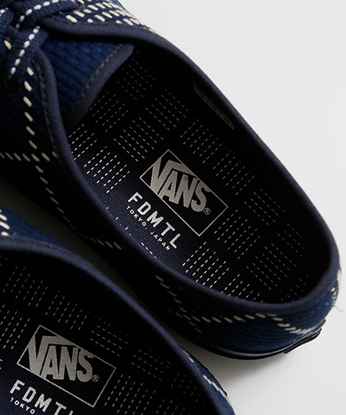 FDMTL（ファンダメンタル）の「FDMTL/ファンダメンタル × VANS AUTHENTIC（スニーカー・メンズ・ネイビー・10/8h/9h）」の4枚目の写真