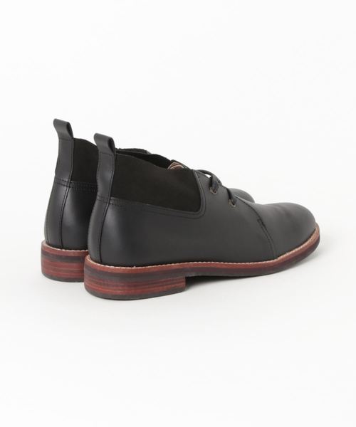FOOT STYLE(フットスタイル)の「シュートブーツ FS-1127M(ブーツ・メンズ・ブラック/ライトブラウン・40/41/42/43)」の3枚目の写真