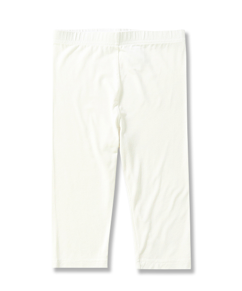 devirock(デビロック)の「天使のレギンス 5分丈スパッツ(レギンス/スパッツ・キッズ・杢グレー/ヘザーチャコール/スモークピンク/ダークネイビー/ホワイト/ブラック/ブラック系その他・100cm/110cm/120cm/130cm/140cm/150cm/80cm/90cm/95cm/160cm)」の14枚目の写真