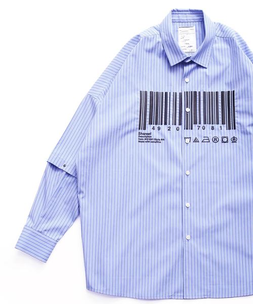 SHAREEF（シャリーフ）の「"BARCODE " SEPARATE SLEEVE SHIRTS（シャツ/ブラウス・メンズ・その他1/その他2・2/1/3）」の11枚目の写真