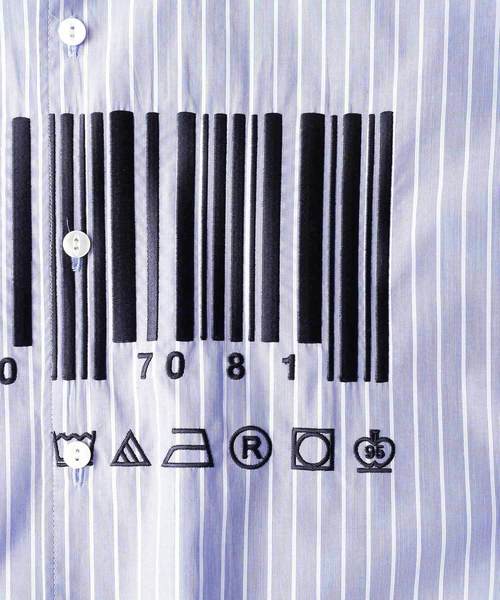 SHAREEF（シャリーフ）の「"BARCODE " SEPARATE SLEEVE SHIRTS（シャツ/ブラウス・メンズ・その他1/その他2・2/1/3）」の3枚目の写真