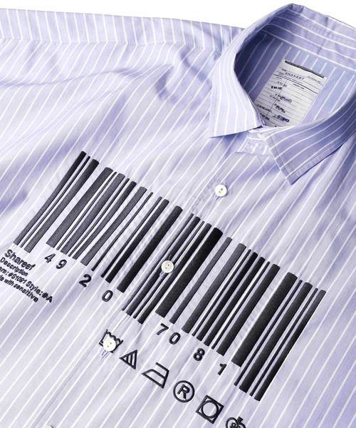 SHAREEF（シャリーフ）の「"BARCODE " SEPARATE SLEEVE SHIRTS（シャツ/ブラウス・メンズ・その他1/その他2・2/1/3）」の5枚目の写真
