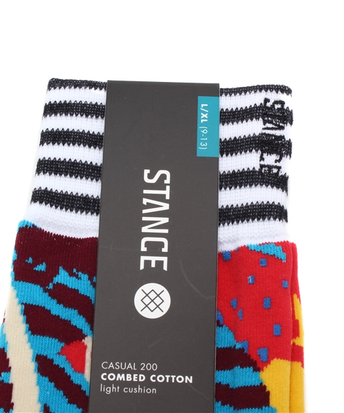 STANCE（スタンス）の「スタンスソックス STANCE POLLY（ソックス/靴下・メンズ・ブルー・27cm）」の2枚目の写真