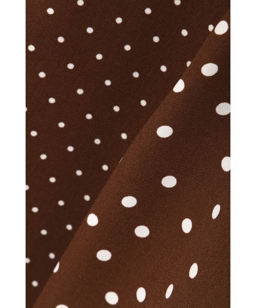 NATURAL BEAUTY BASIC（ナチュラルビューティーベーシック）の「【CanCam 5月号掲載】手洗い可能/ミックスドットプリントスカート（スカート・レディース・ブラウン系その他/ブルー系その他6・SMALL/MEDIUM）」の19枚目の写真
