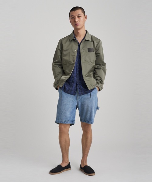 Saturdays NYC(サタデーズ ニューヨークシティ )の「Canty Kuba Cloth Short Sleeve Shirt(シャツ/ブラウス・メンズ・ブラック/ブルー・M/S/X-SMALL/X-LARGE/L)」の5枚目の写真