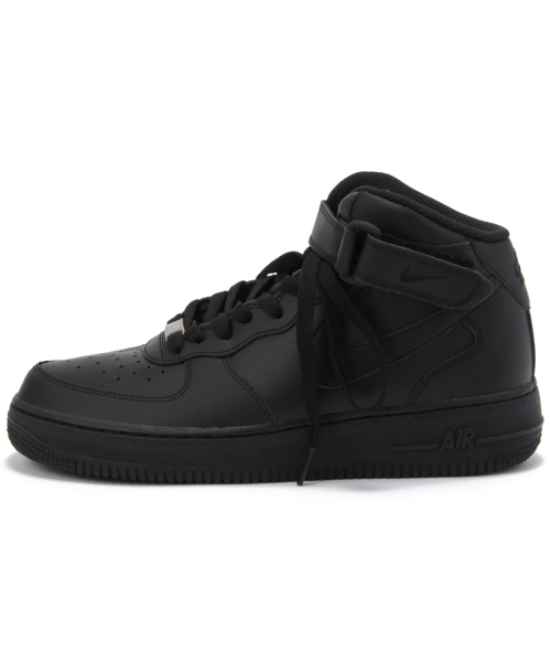 Another Edition(アナザーエディション)の「NIKE AIR FORCE 1MID GSж(スニーカー・レディース・ブラック/ホワイト・25cm/24cm/23cm)」の4枚目の写真