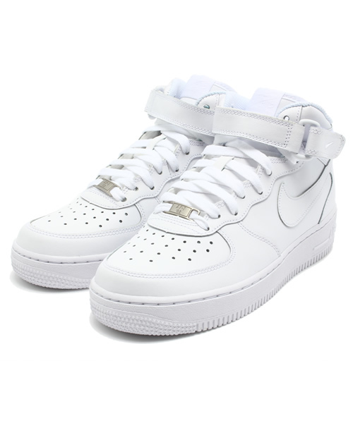 Another Edition(アナザーエディション)の「NIKE AIR FORCE 1MID GSж(スニーカー・レディース・ブラック/ホワイト・25cm/24cm/23cm)」の10枚目の写真