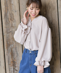 古布　前あきブラウス、バルーンパンツなど 古布 前あきブラウス、バルーンパンツなど