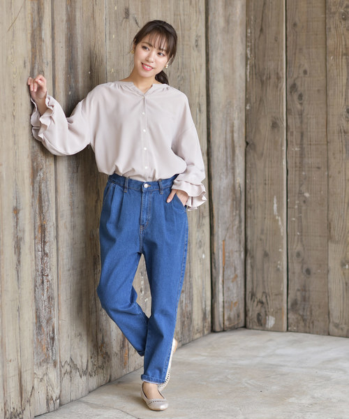 古布　前あきブラウス、バルーンパンツなど 古布 前あきブラウス、バルーンパンツなど 楽天市場】あしたのふく