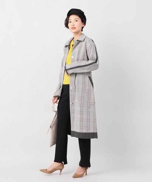 JOINT WORKS（ジョイントワークス）の「リバーシブルステンカラーコート（ステンカラーコート・レディース・ベージュ/グレー・FREE）」の5枚目の写真