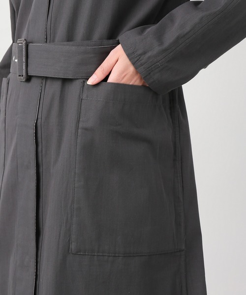 JOINT WORKS（ジョイントワークス）の「リバーシブルステンカラーコート（ステンカラーコート・レディース・ベージュ/グレー・FREE）」の6枚目の写真