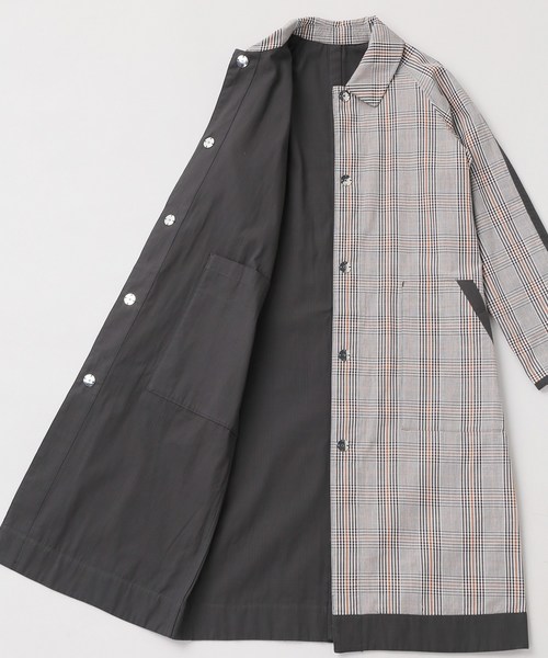 JOINT WORKS（ジョイントワークス）の「リバーシブルステンカラーコート（ステンカラーコート・レディース・ベージュ/グレー・FREE）」の11枚目の写真