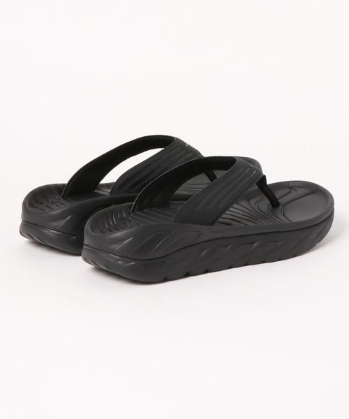 HOKA（ホカ）の「【HOKA ONEONE】ORA REC FLIP（サンダル・メンズ・ブラック・41/42/43）」の3枚目の写真