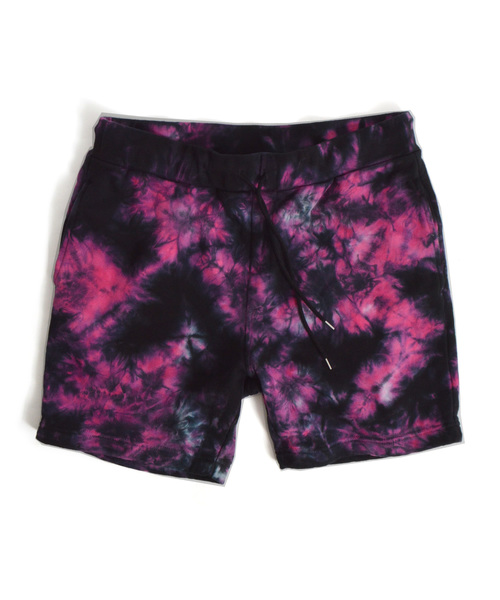 ROOPTOKYO(ループトウキョウ)の「CAL O LINE/キャルオーライン TIE-DYE SWEAT SHORTS(その他パンツ・メンズ・ブラック/パープル・M/L)」の8枚目の写真