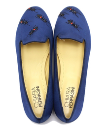 Ray BEAMS | CHIARA FERRAGNI / サテン Bug スリッポン(その他シューズ)